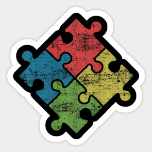 Extraordinary Retroactive Autism Awareness Day Product Sticker